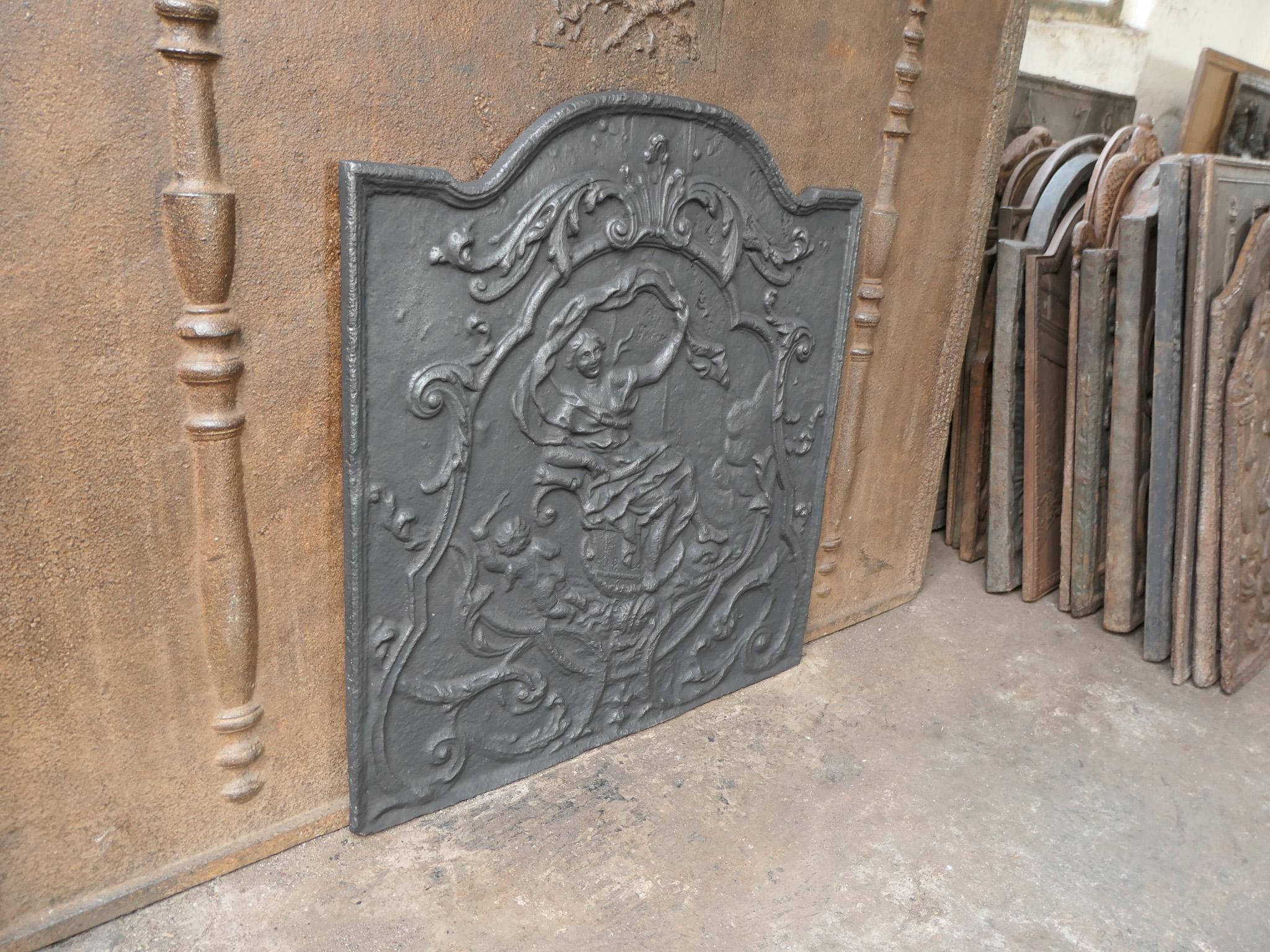 Antique French 'Alegoría de la Mañana' Chimenea / Repisa, Siglo XVIII en venta 2