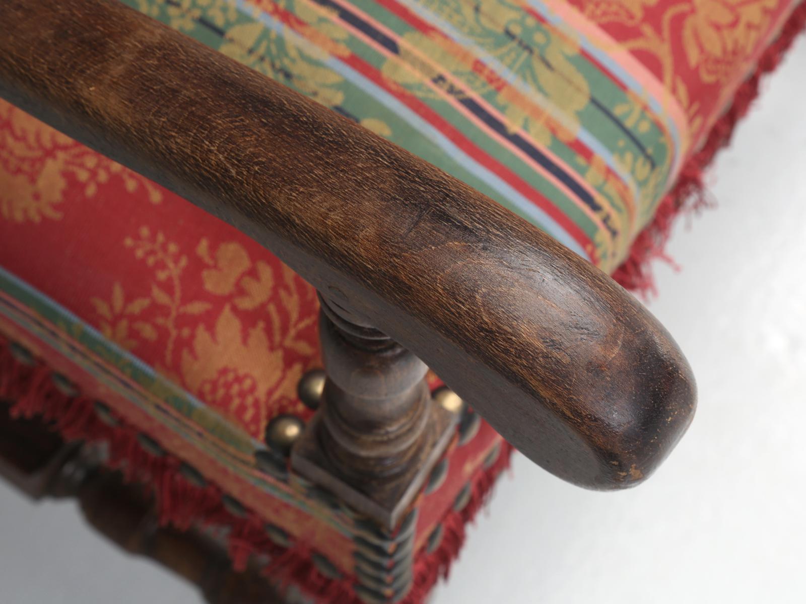 Antiker französischer Sessel (Buchenholz) im Angebot