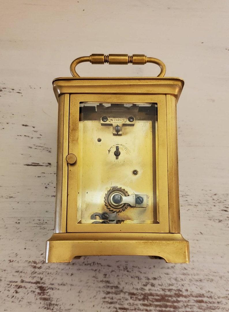 Antique French Armand Couaillet Freres Carriage Clock 3