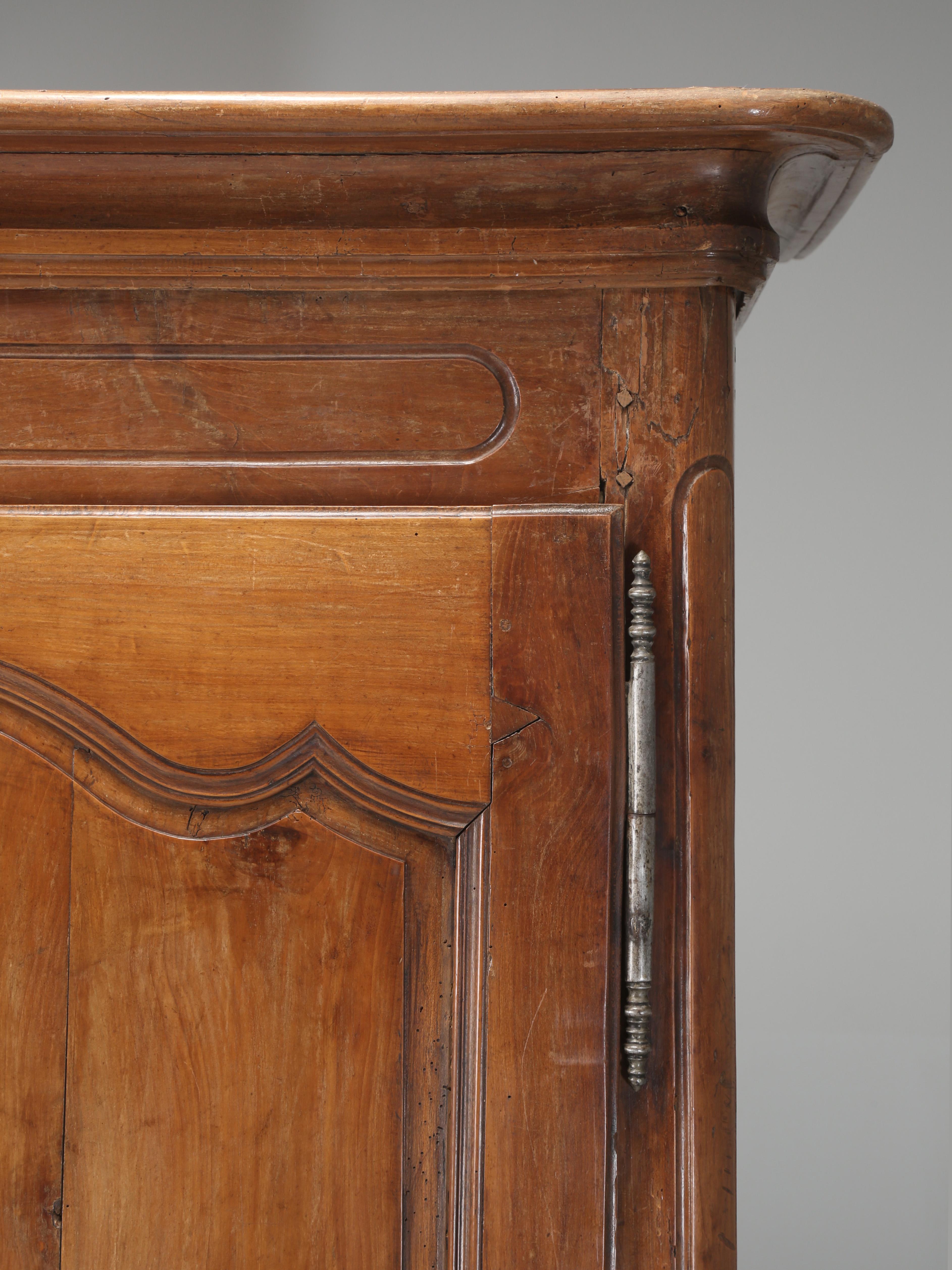 Steel Antique French Armoire Incredible Patina Just Completed Sympathetic Restoration