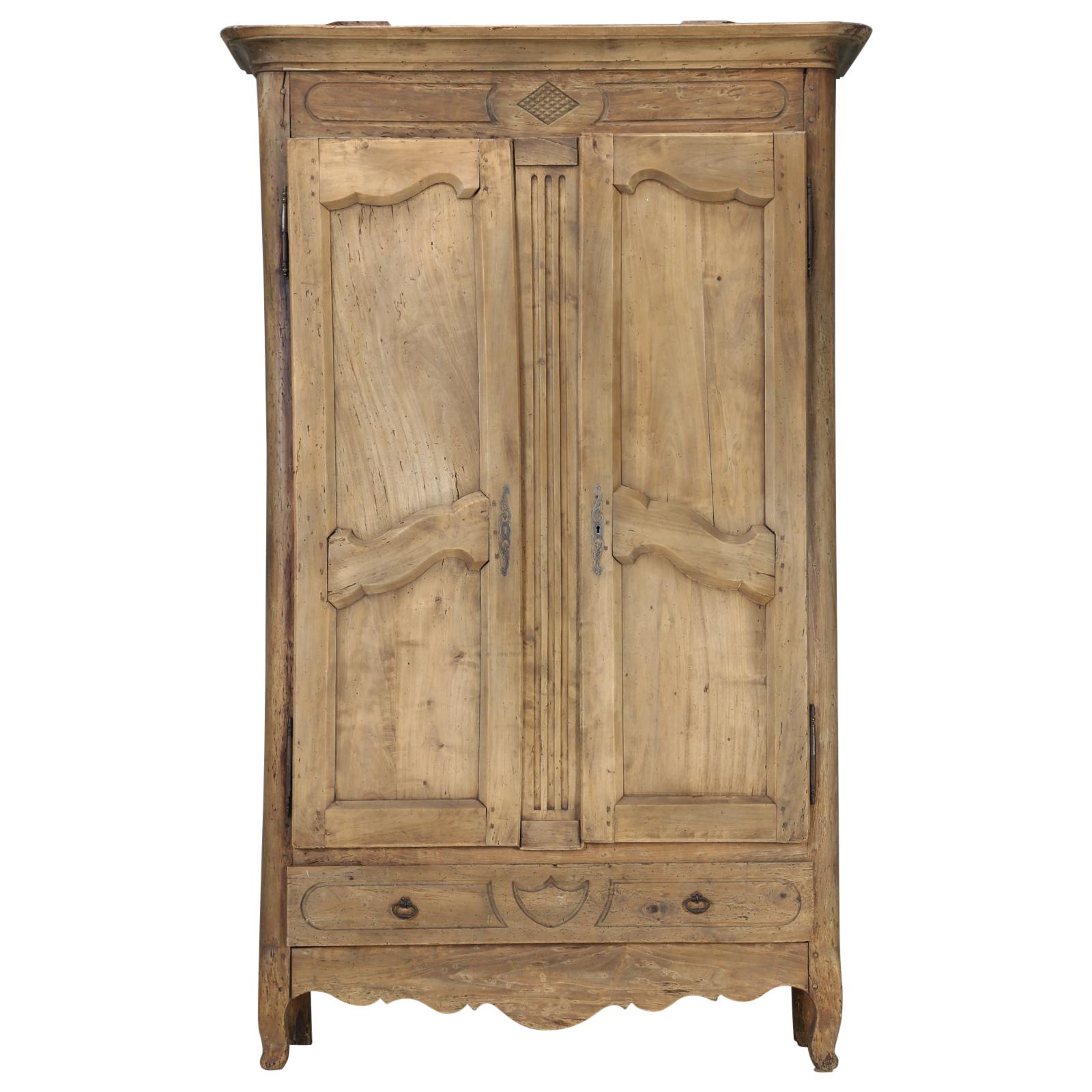 Antique French Armoire Restored, circa 200 Years Old