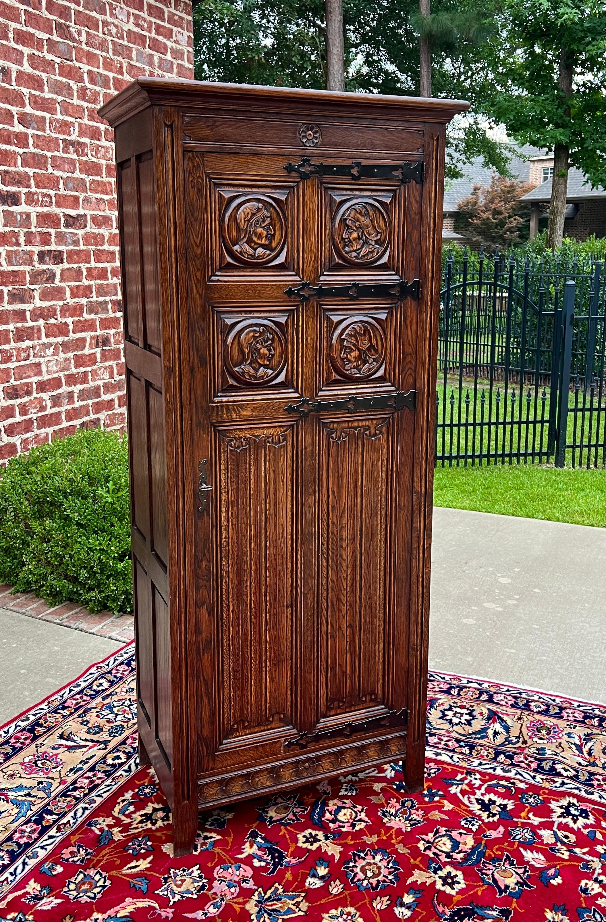 antique linen closet