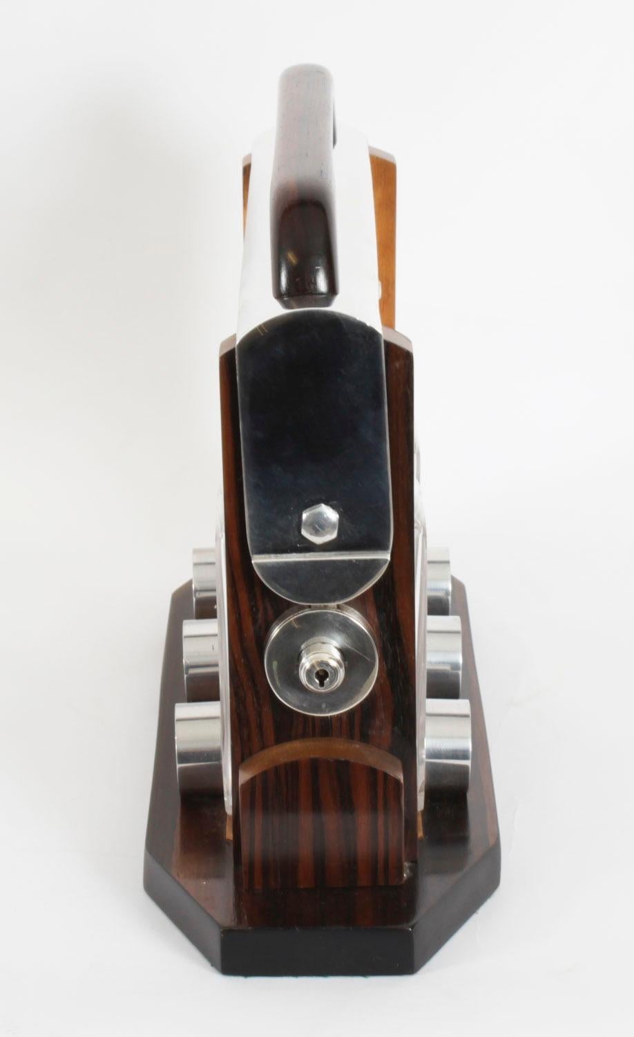 Antique French Art Deco Tantalus by Louis Prodhon, Paris 1930 Century 6