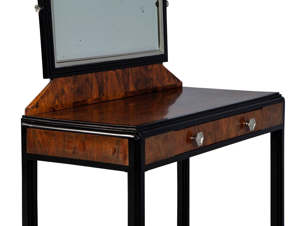 Antique French Art Deco Vanity Desk Dressing Table 1
