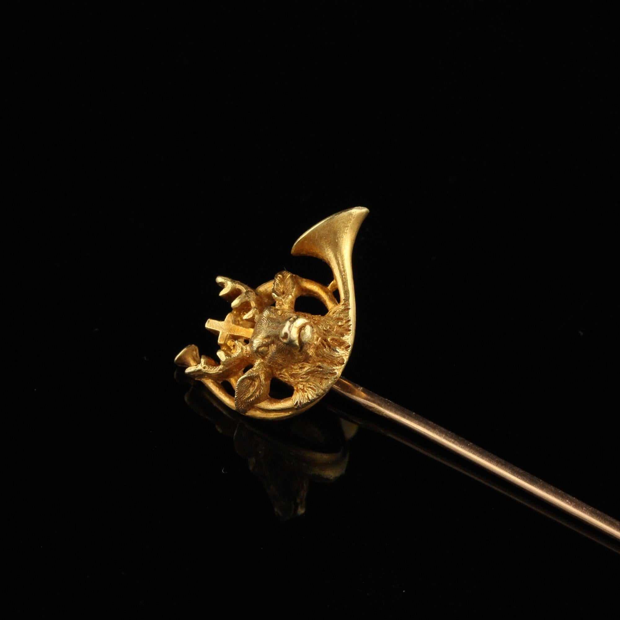 gold french pin
