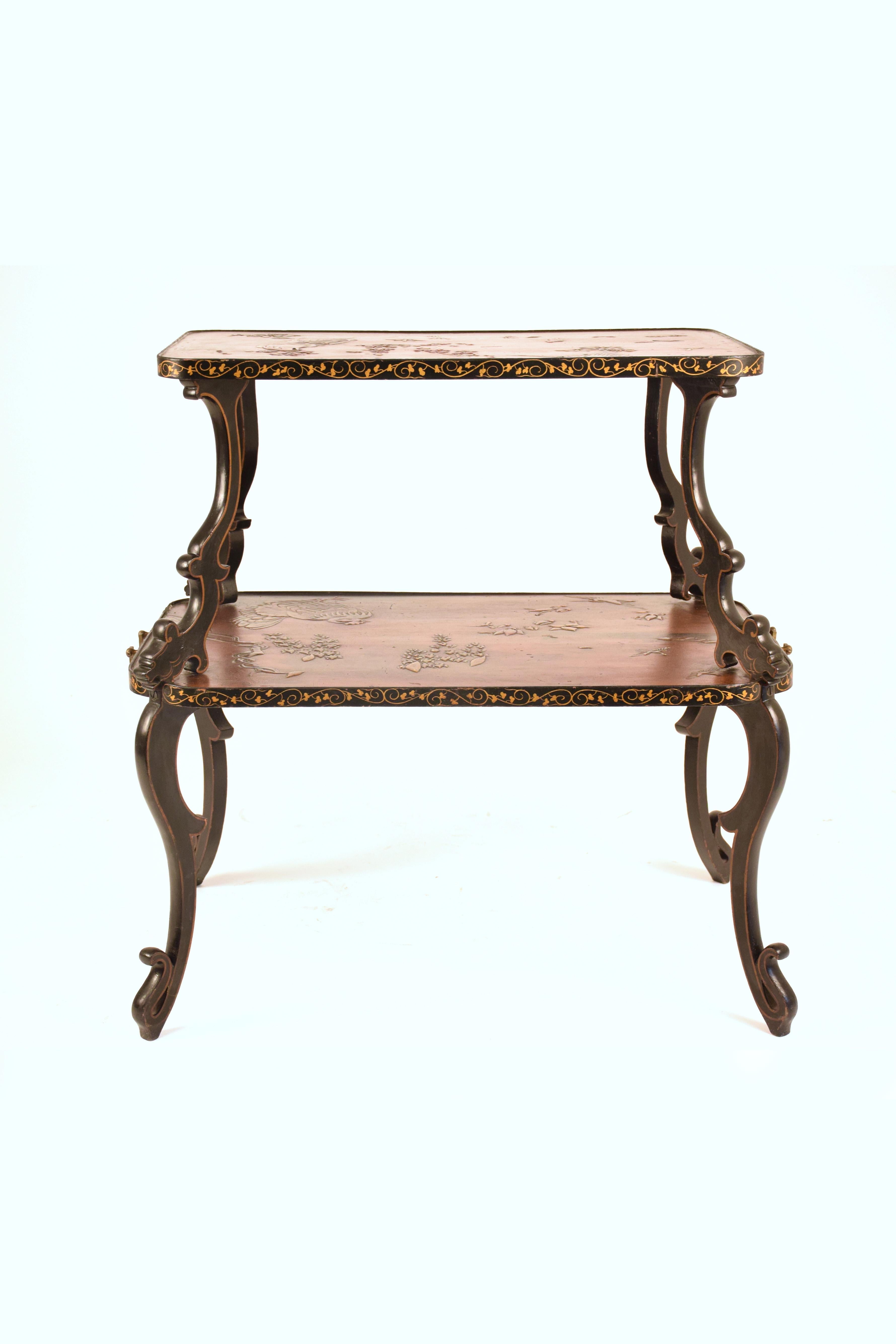 Antique French Art Nouveau Table by Louis Majorelle 7