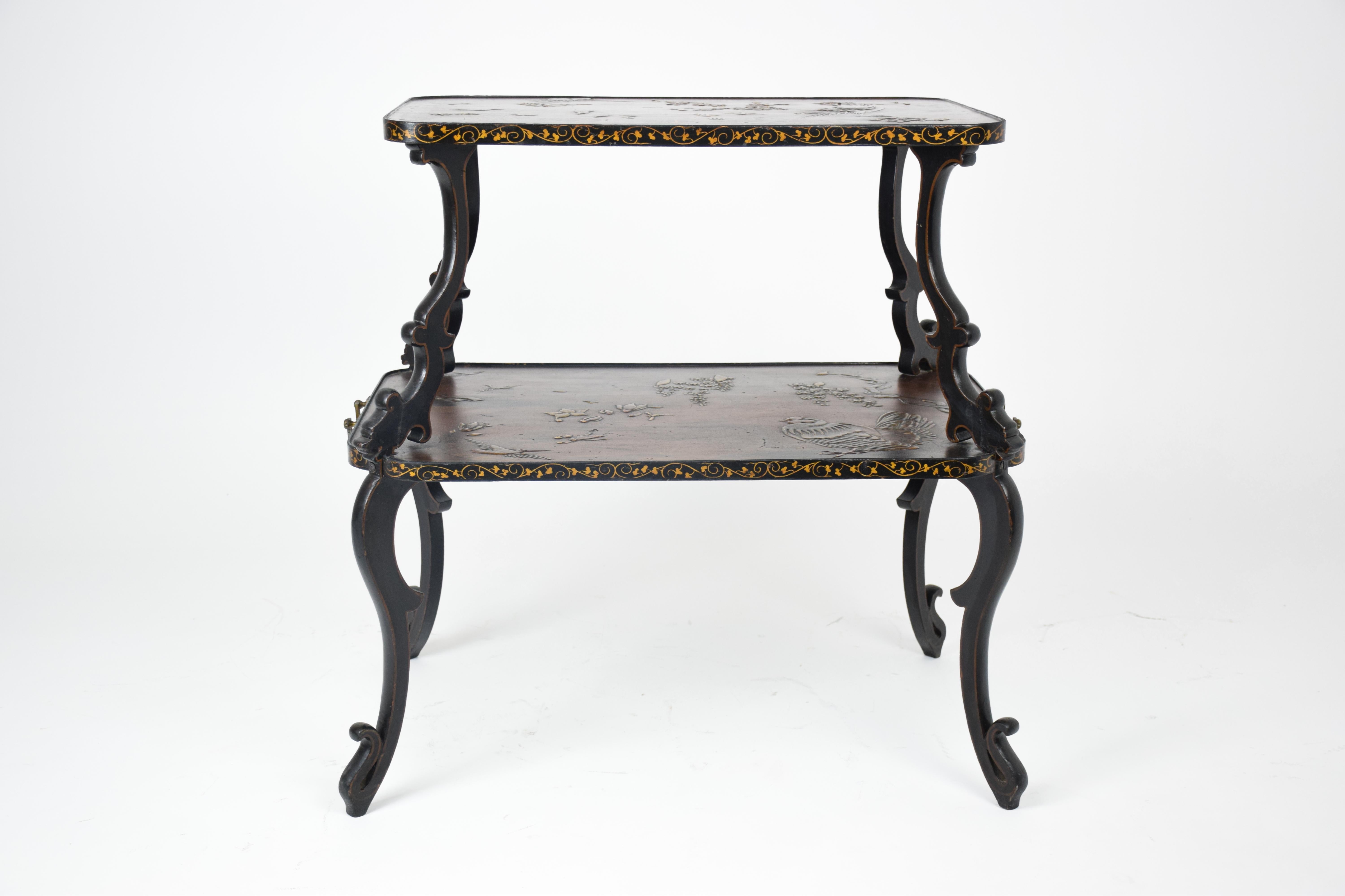 19th Century Antique French Art Nouveau Table by Louis Majorelle