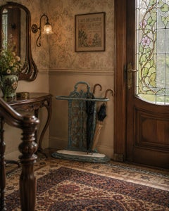 Antique French Art Nouveau Umbrella Stand, Circa 1900