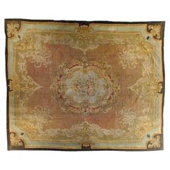 Antique French Aubusson Carpet 19thC
