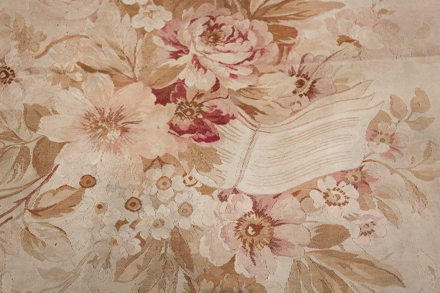 Antique French Aubusson Carpet. Size: 18 ft x 34 ft 6 in (5.49 m x 10.52 m) 8