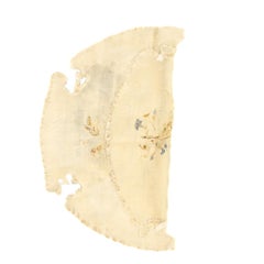 Antique French Aubusson Cover Seat 2'0" x 2'2''