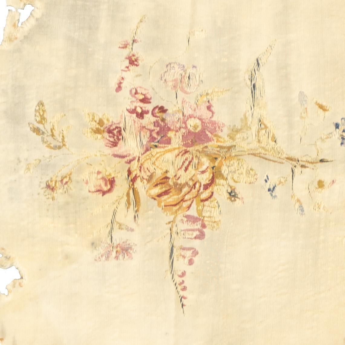 Antique French Aubusson Cover Seat 2'0