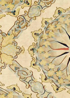 Antique French Aubusson Fragment Carpet