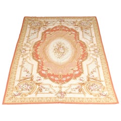 Antique French Aubusson Needlepoint Carpet, 20th Century