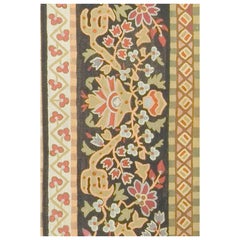 Pannello Aubusson francese antico, 1850 circa 2'3 x 11'2