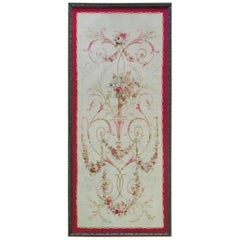 Antique French Aubusson Panel Runner Tapestry