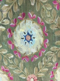 Antique French Aubusson Rug, circa 1880