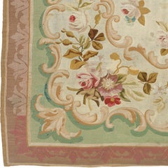 Antique French Aubusson Rug