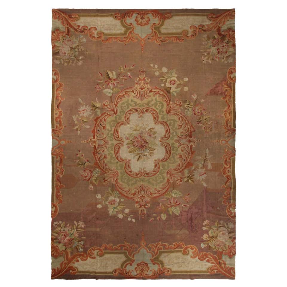 Antique French Rugs - 1,213 For Sale on 1stDibs
