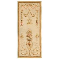 Ancien tapis/runner français d'Aubusson