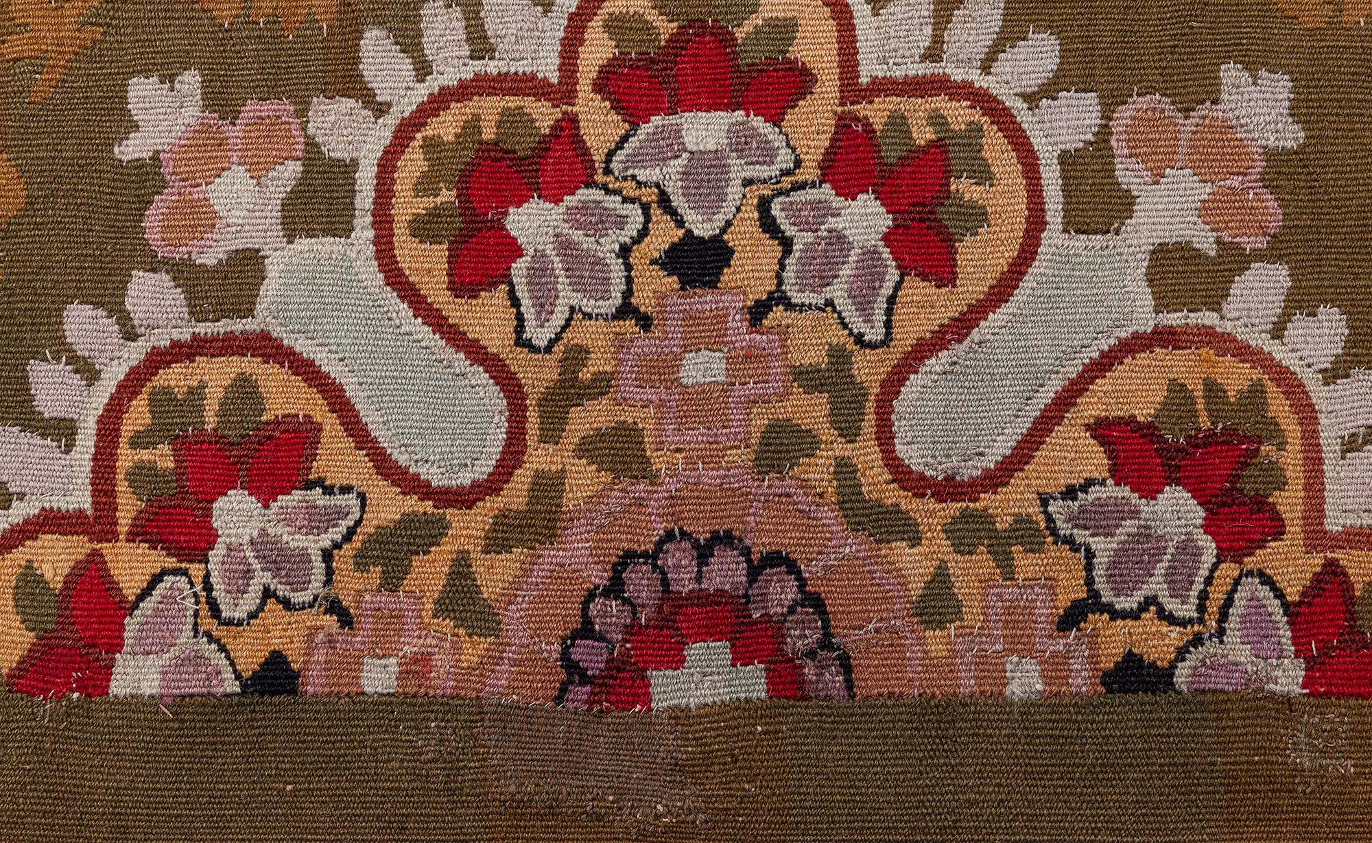 Tapis d'Aubusson français ancien Doris Leslie Blau (taille ajustée) en vente 1