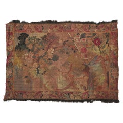 Arazzo Aubusson Verdure francese della fine del XVIII secolo in stile Luigi XV