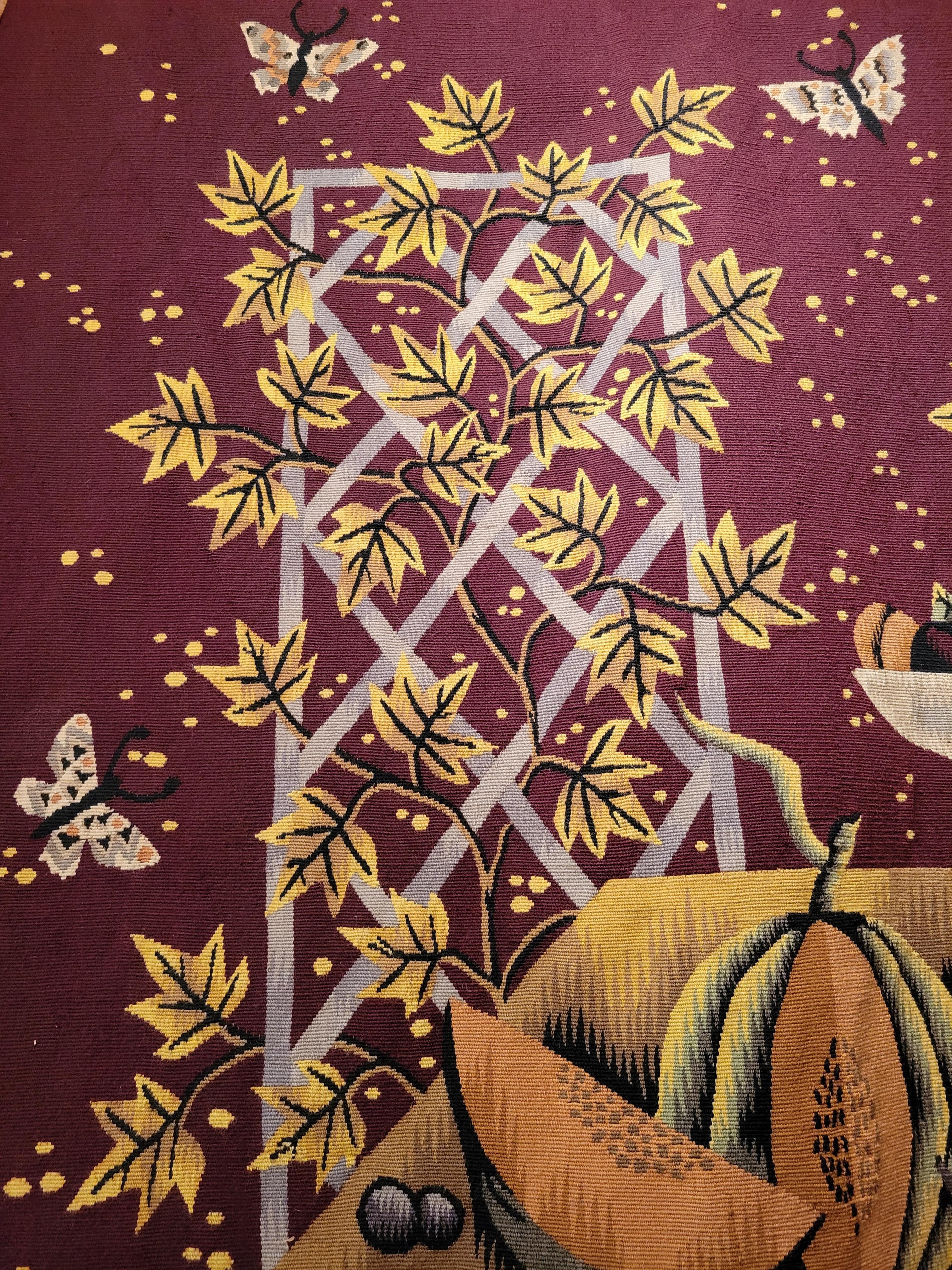 Antiker französischer Aubusson-Wandteppich (Französisch) im Angebot