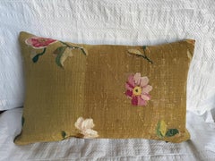 Cuscino francese antico in arazzo Aubusson, circa 1850