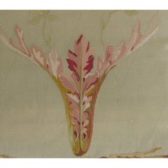 Antique French Aubusson Tapestry Pillow