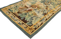 Antique French Aubusson Verdure Tapestry