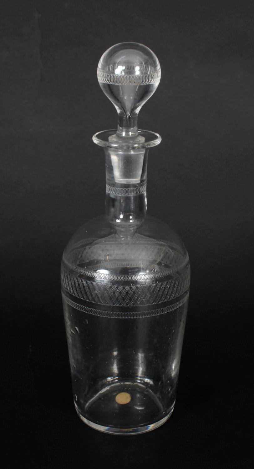 Antique French Bacarrat Ormolu con Grotta di Tantalo in vetro per liquori XIX secolo in vendita 10