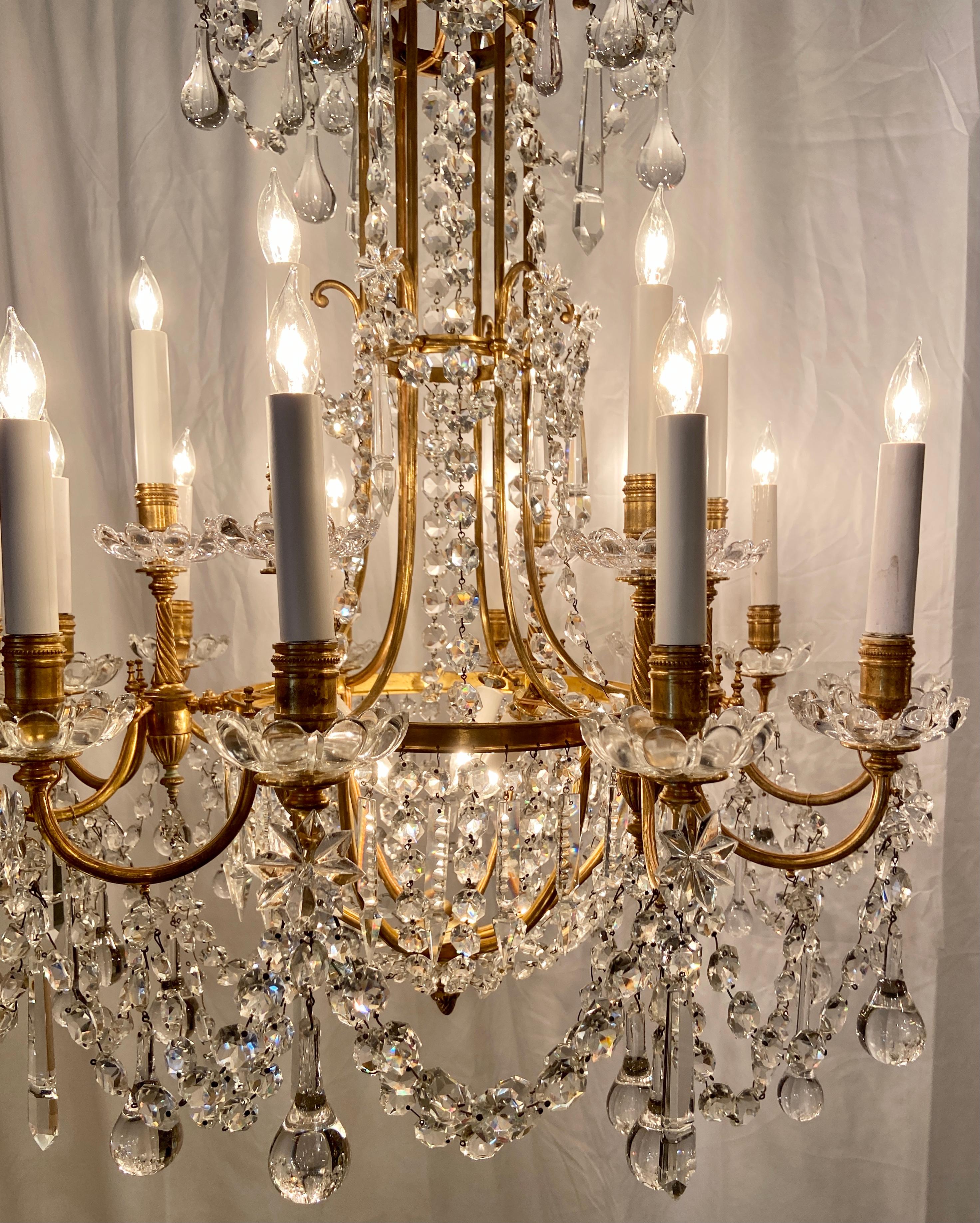 french gold chandelier