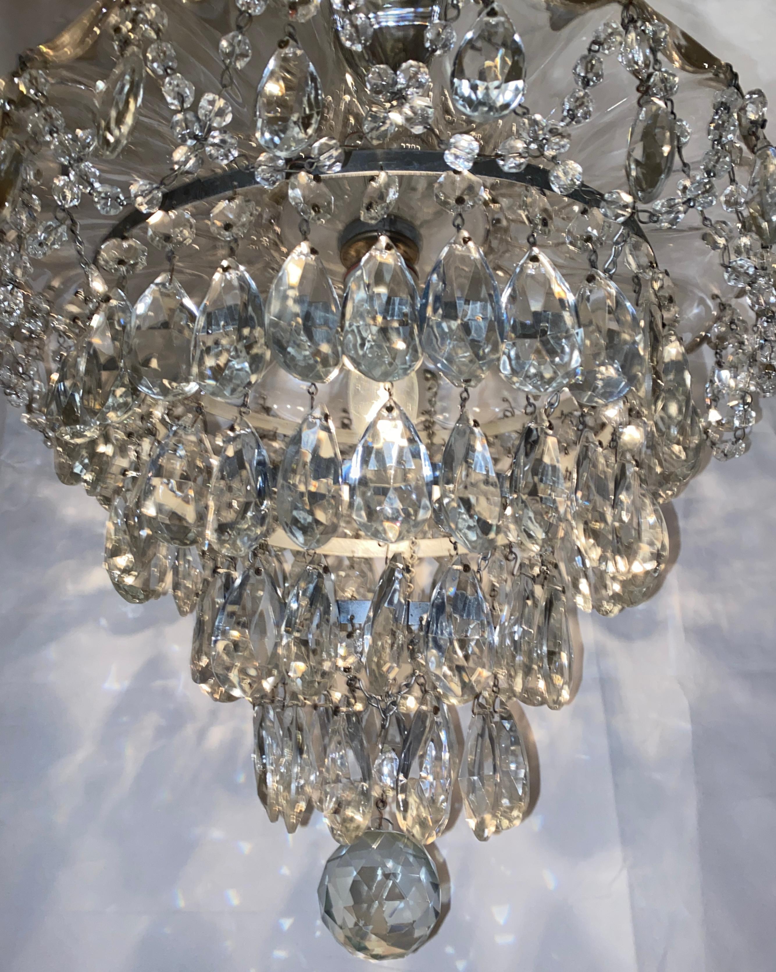 20th Century Antique French Baccarat Crystal 