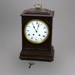 Antique French Bailey, Banks, & Biddle, Phila Mahogany Bracket Clock, circa 1900