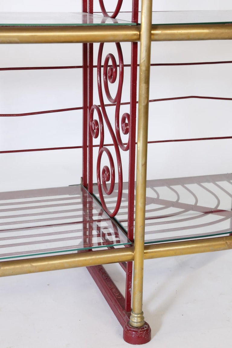 Antique French Bakers Rack For Sale at 1stDibs