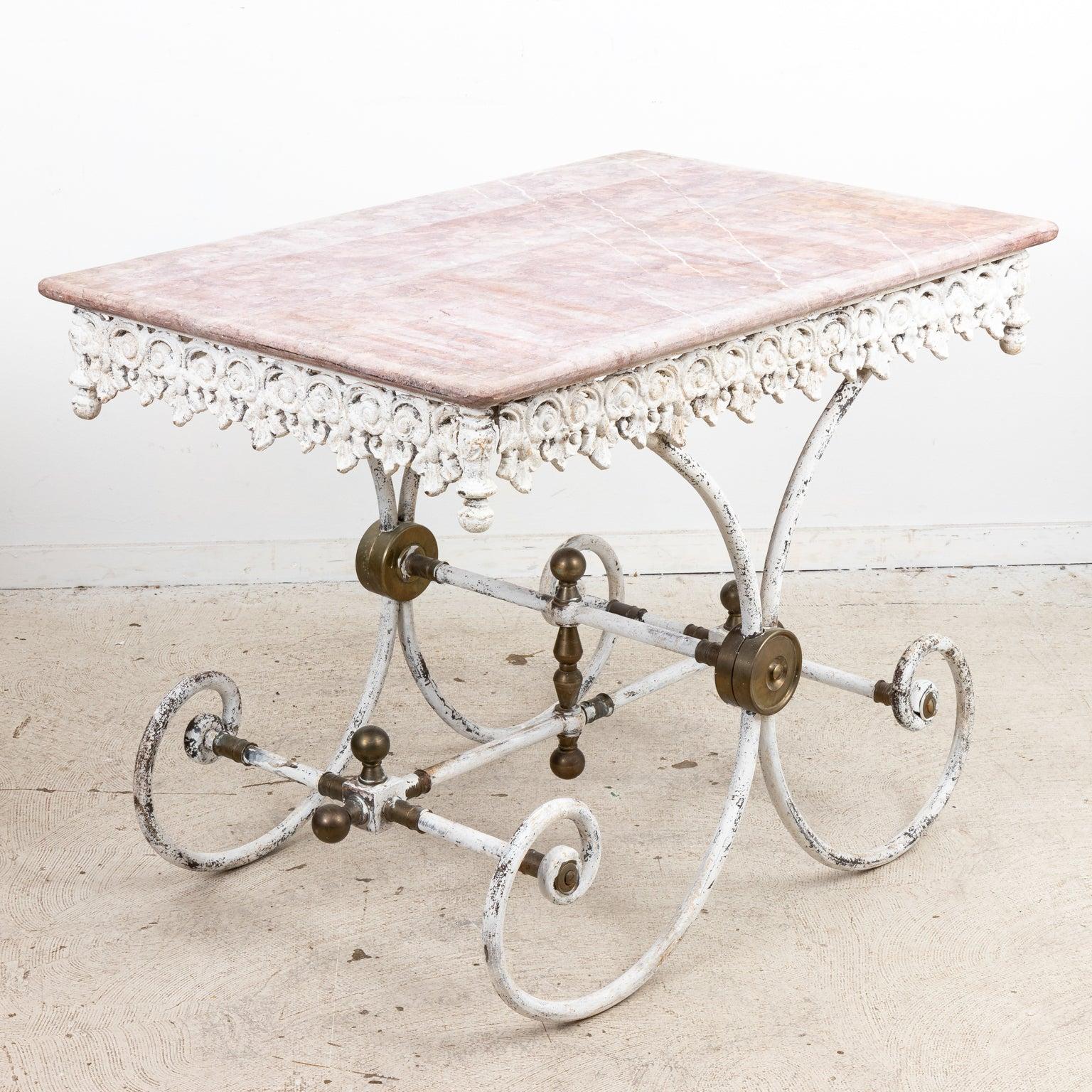 Antique French Bakers Table at 1stDibs