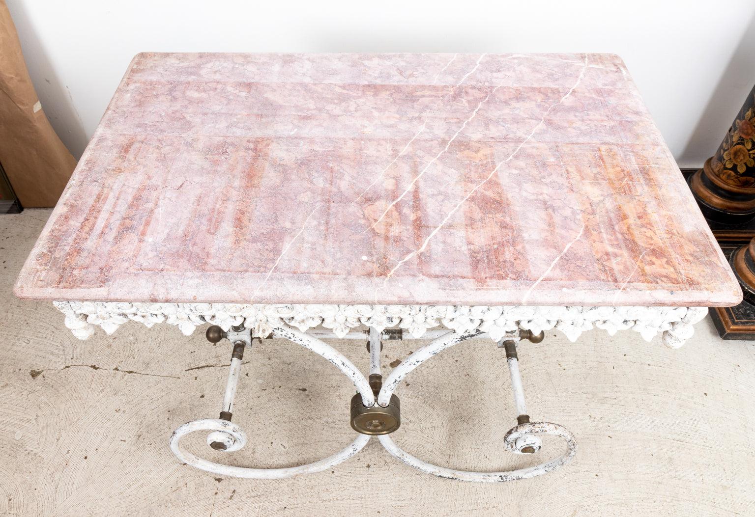 Antique French Bakers Table at 1stDibs