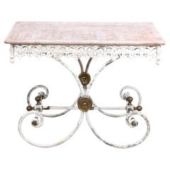 Antique French Bakers Table Antique French Bakers Table