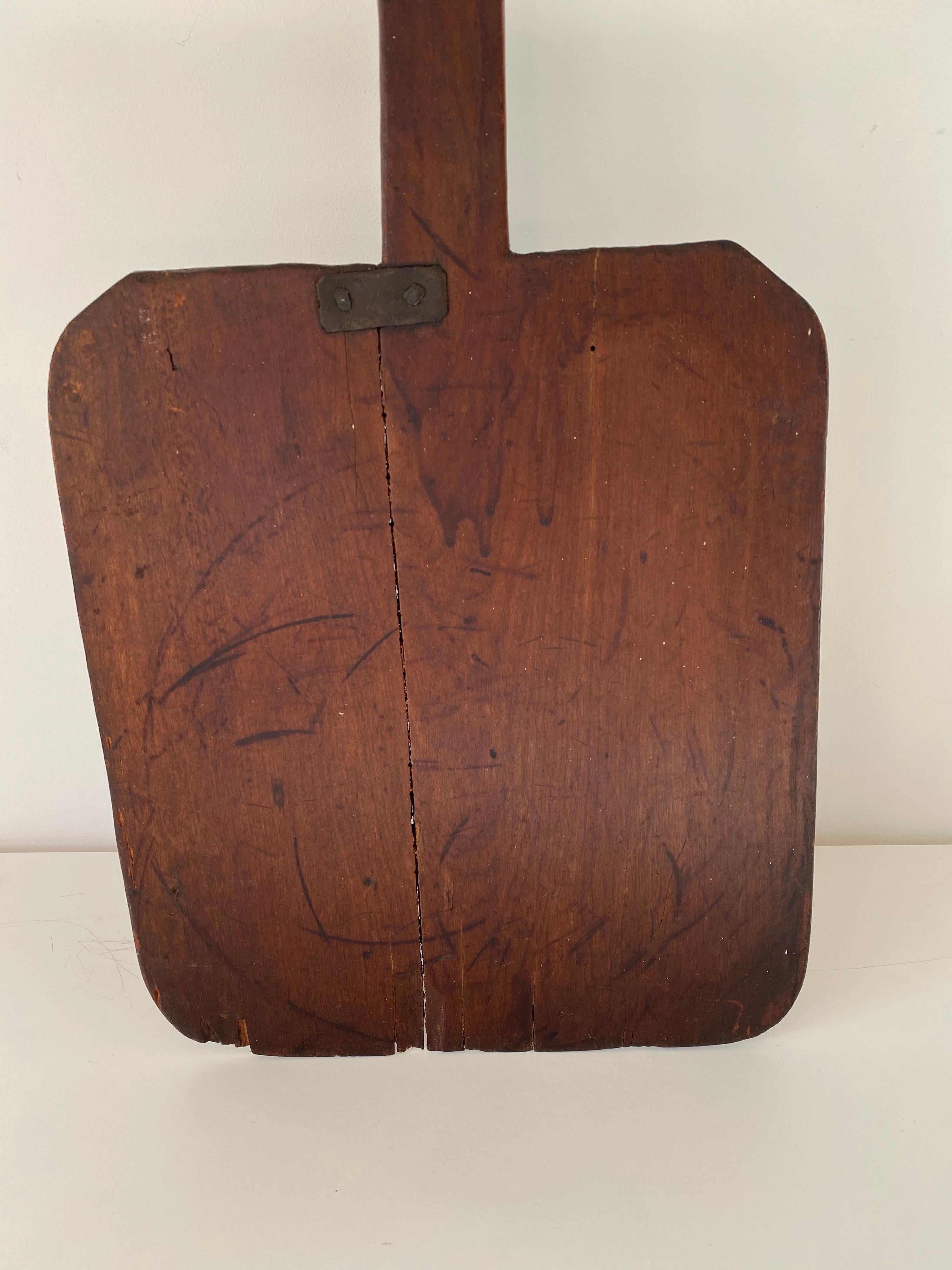 Antique French Baking Paddle In Good Condition In Stockton, NJ