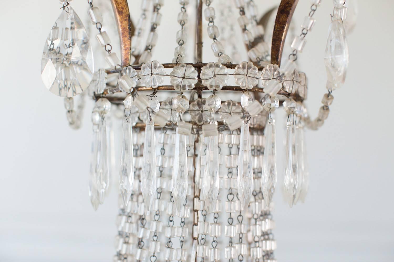 Antique French Ballroom Chandelier For Sale 2