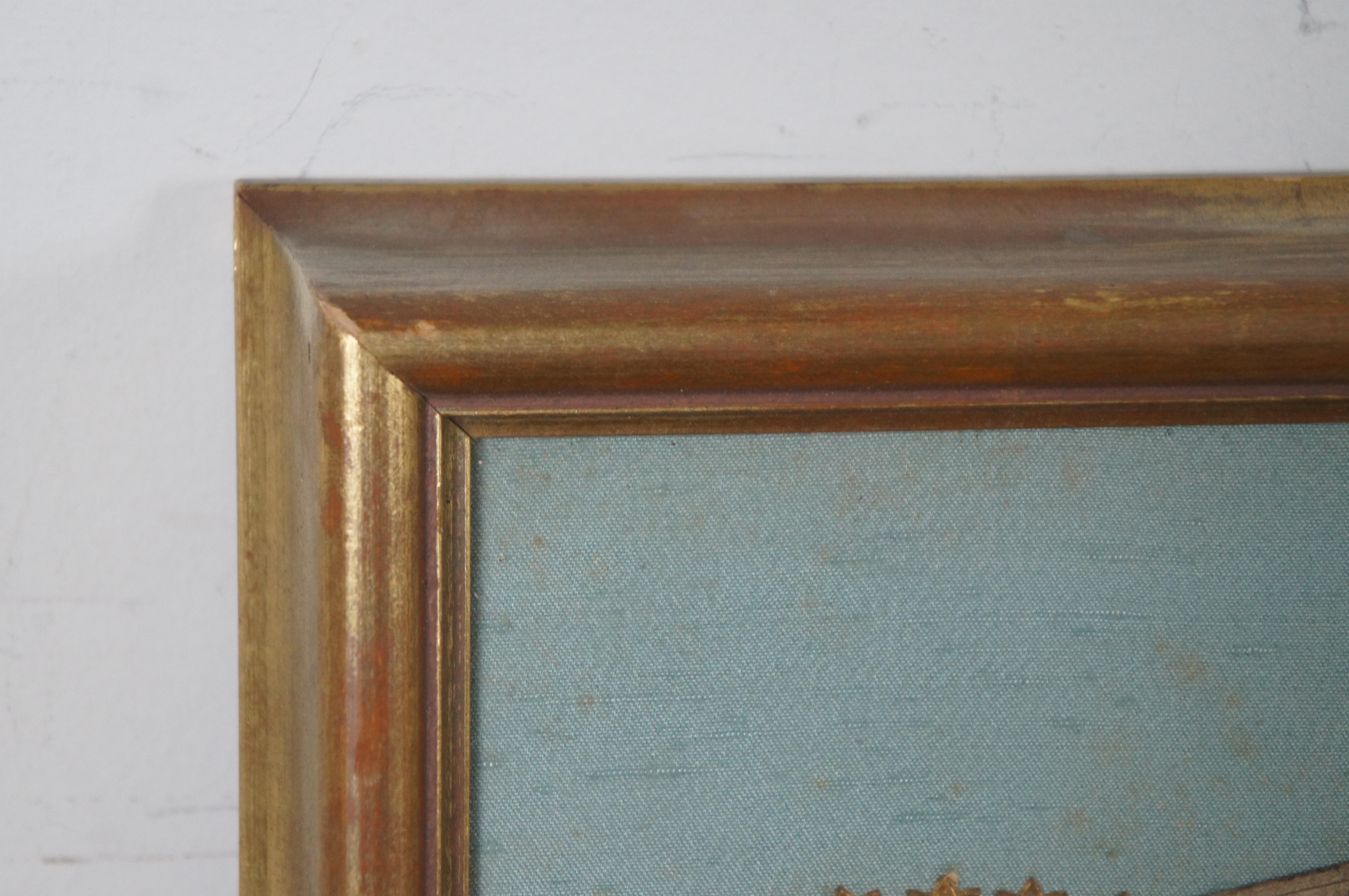 Papier Antiquité française Baptiste Paul BP Grimaud Encadré Shadowbox Cartes à jouer 31