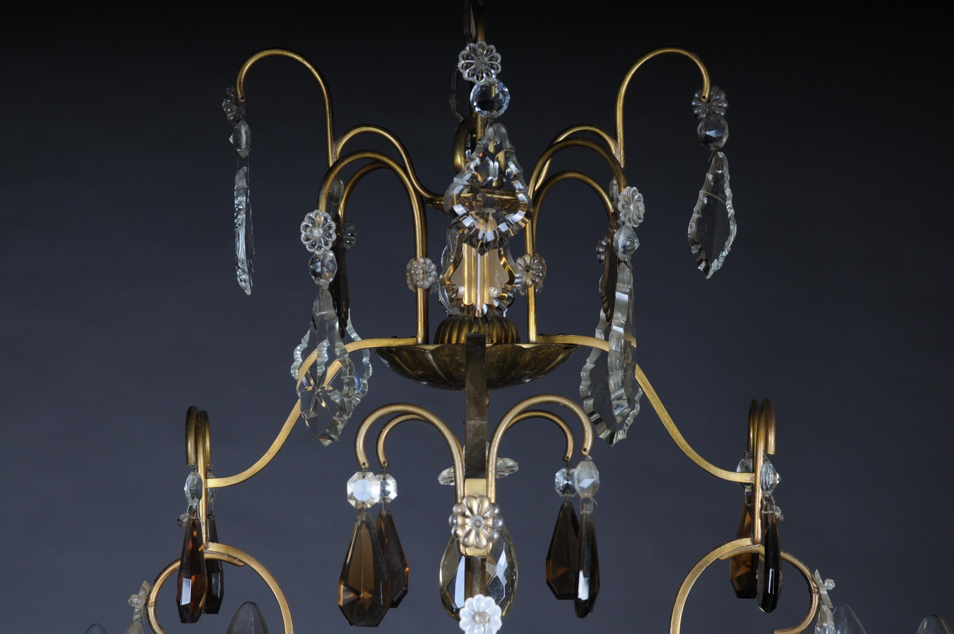 Antique French Baroque Chandelier, circa 1930 In Good Condition For Sale In Berlin, DE