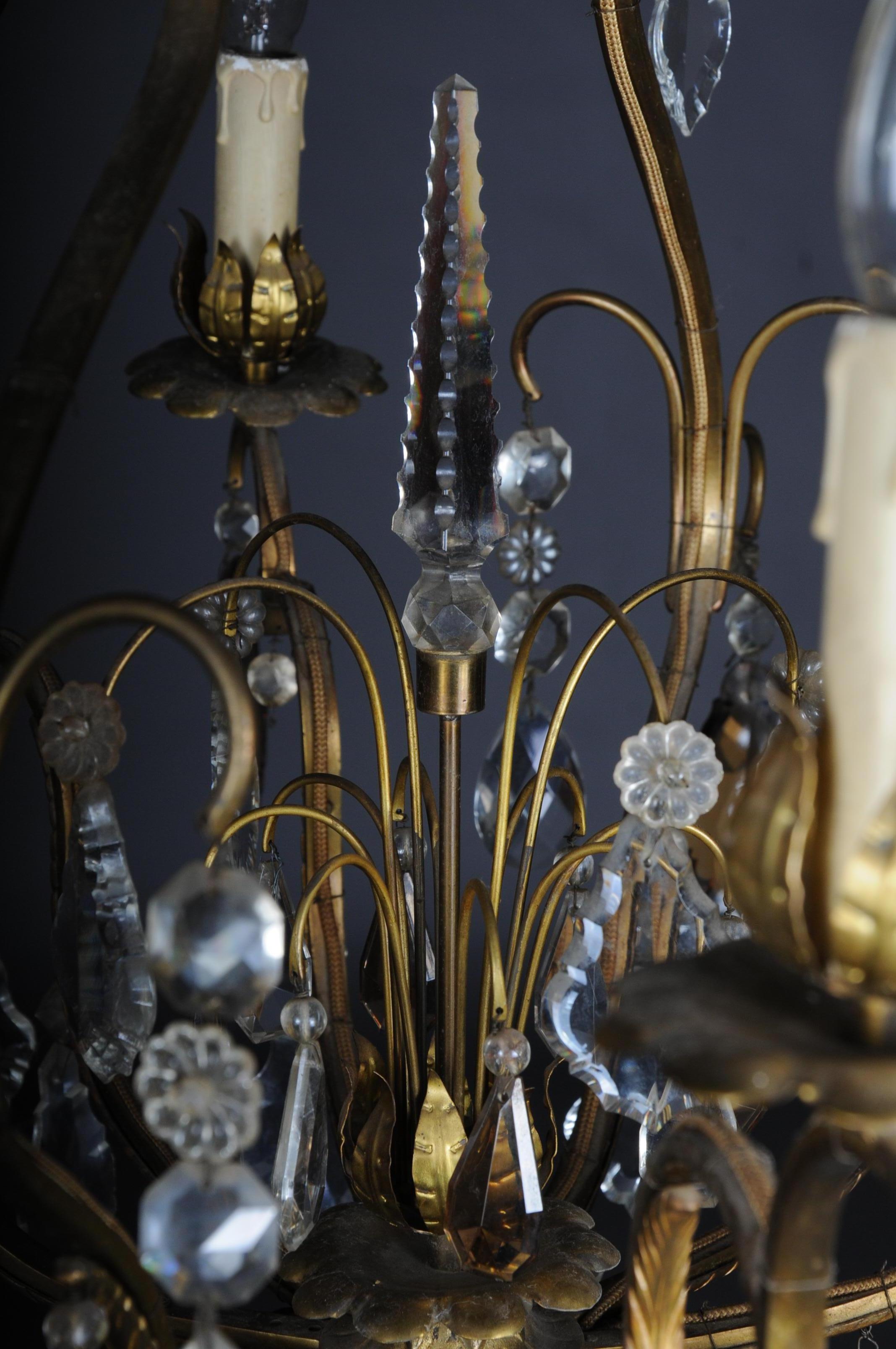 Antique French Baroque Chandelier, circa 1930 For Sale 2