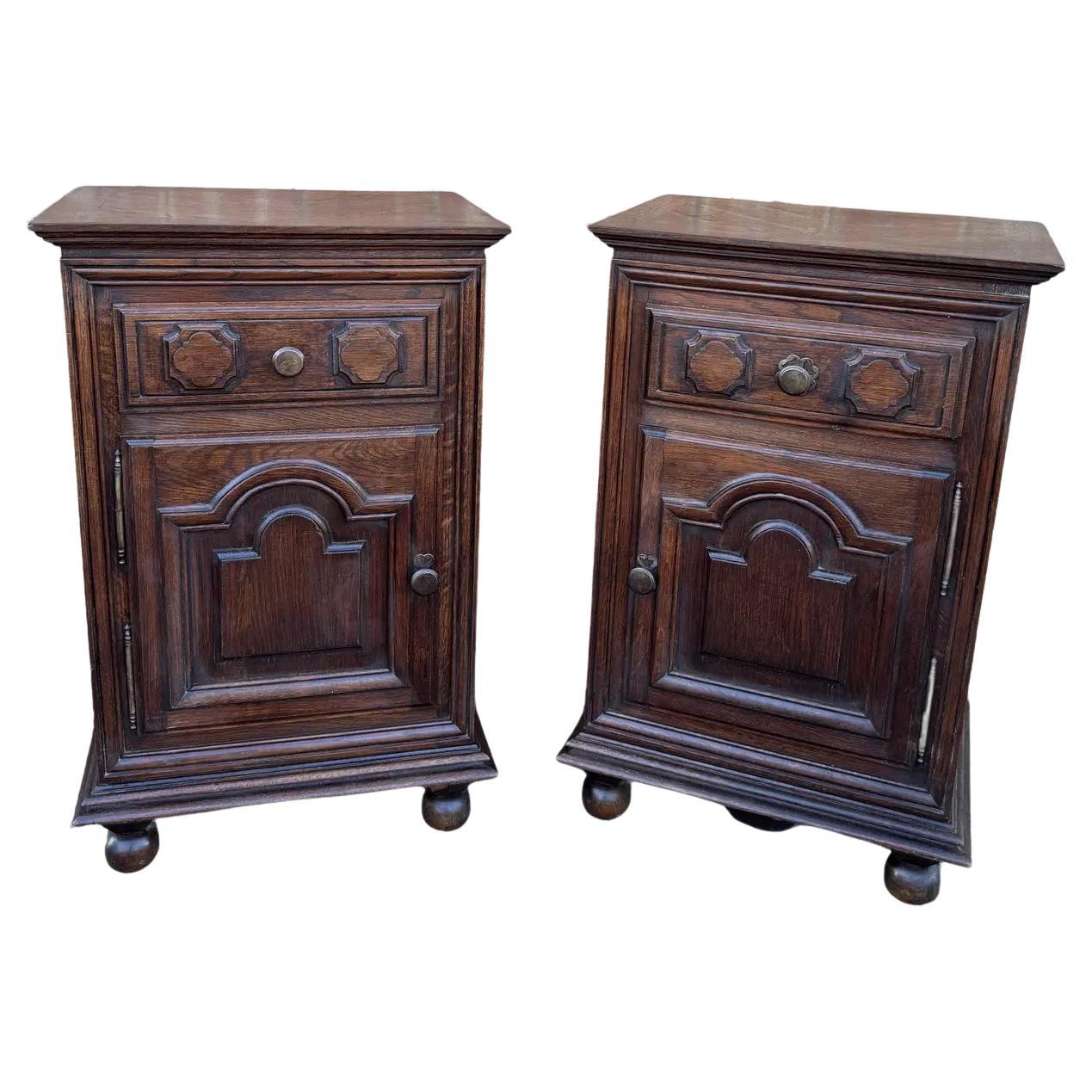 Antique French Bedside Tables For Sale