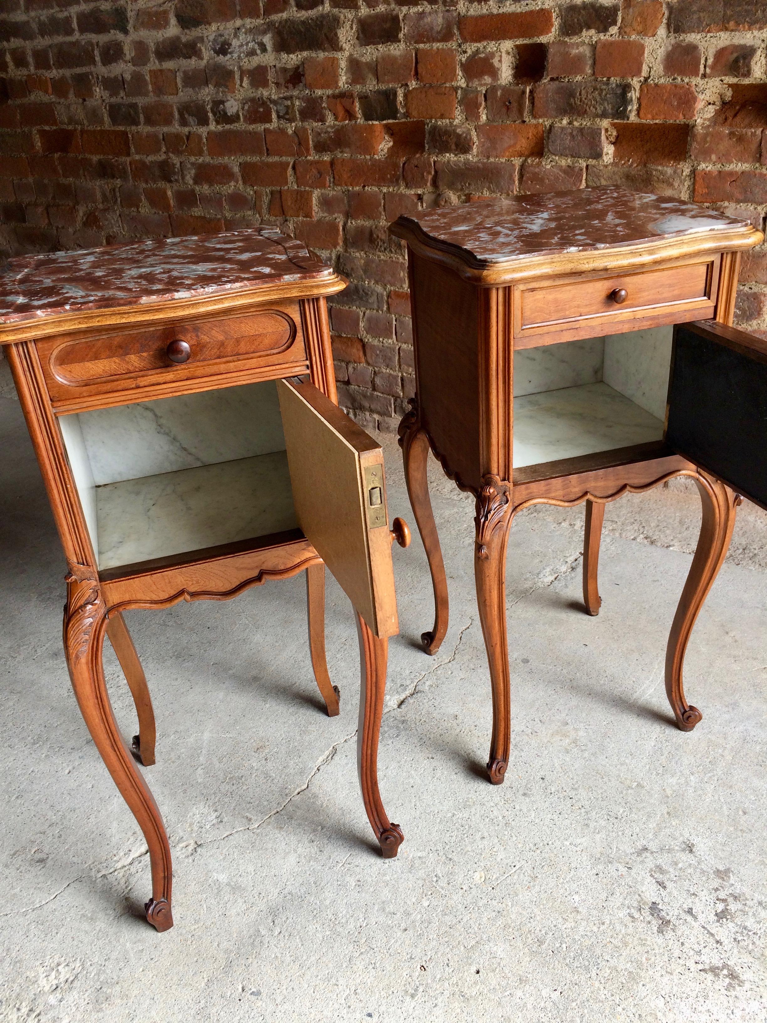 victorian bedside tables