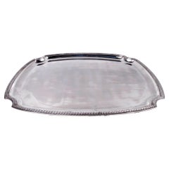 Antique French Belle Epoque Classical Silver Tray