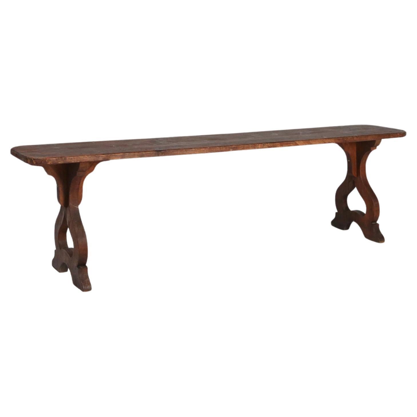 Antique French bench, 1850s