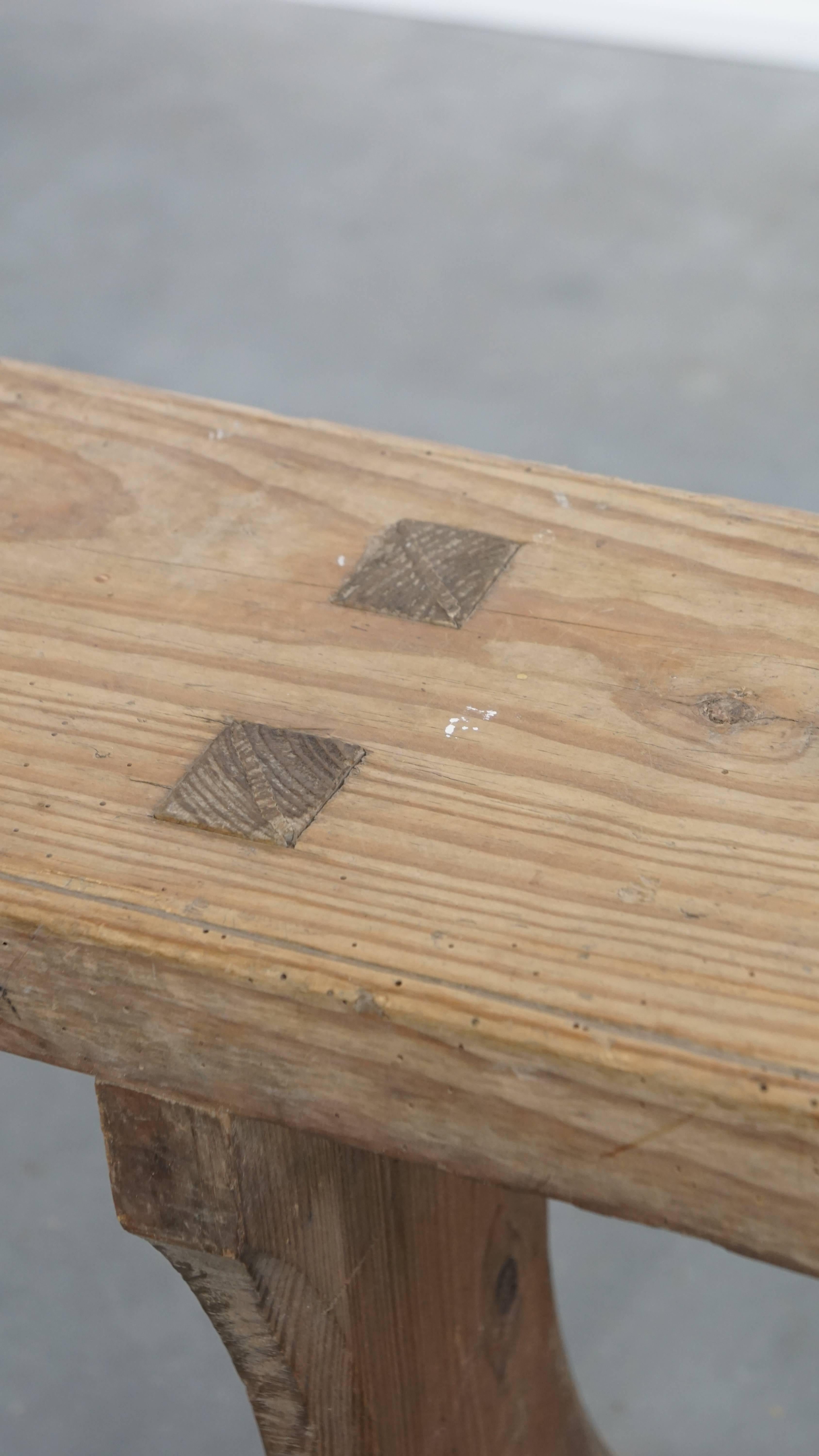 Banco Antique French para la mesa de comedor o detrás del sofá en venta 5