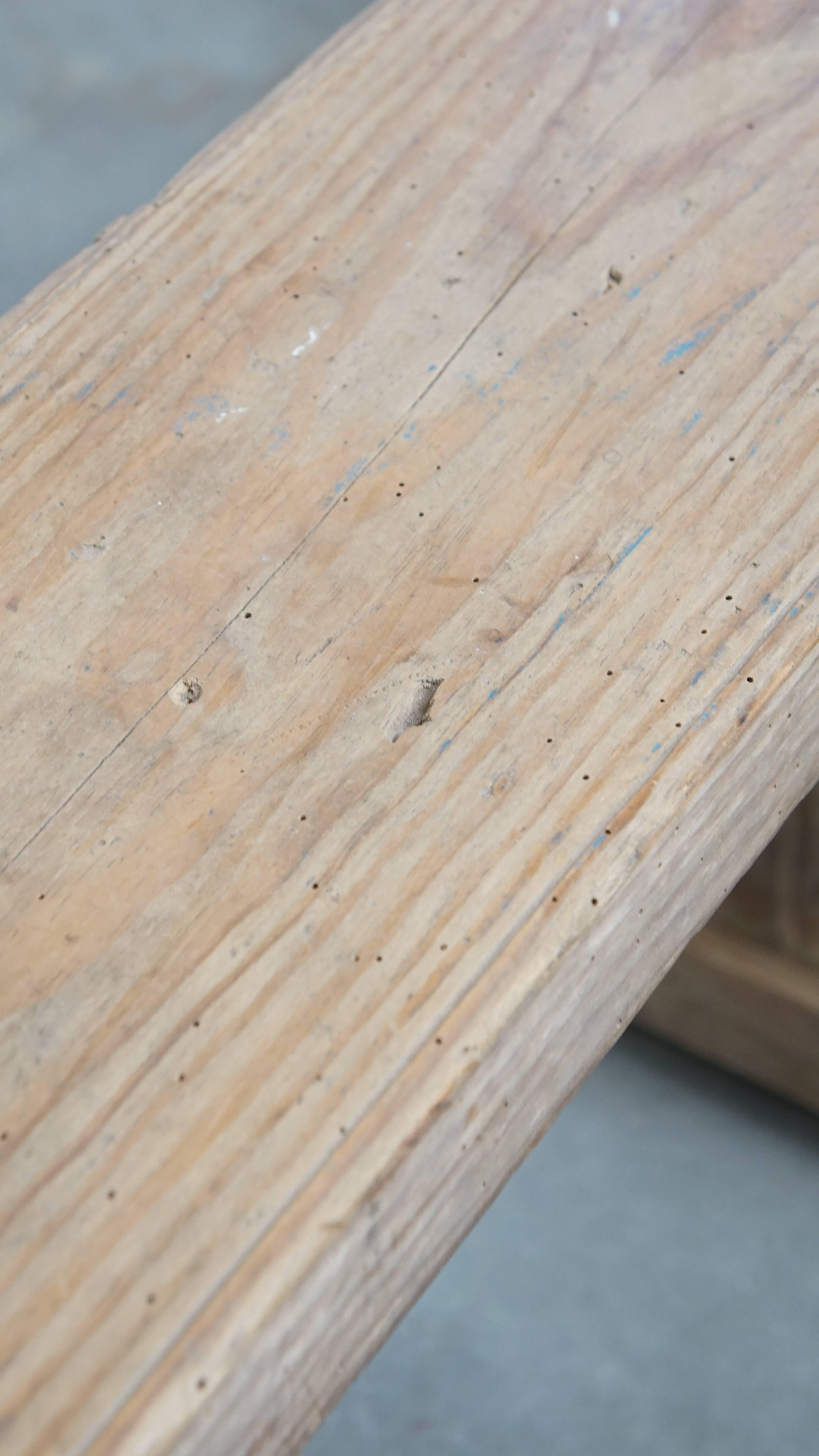 Banco Antique French para la mesa de comedor o detrás del sofá en venta 8