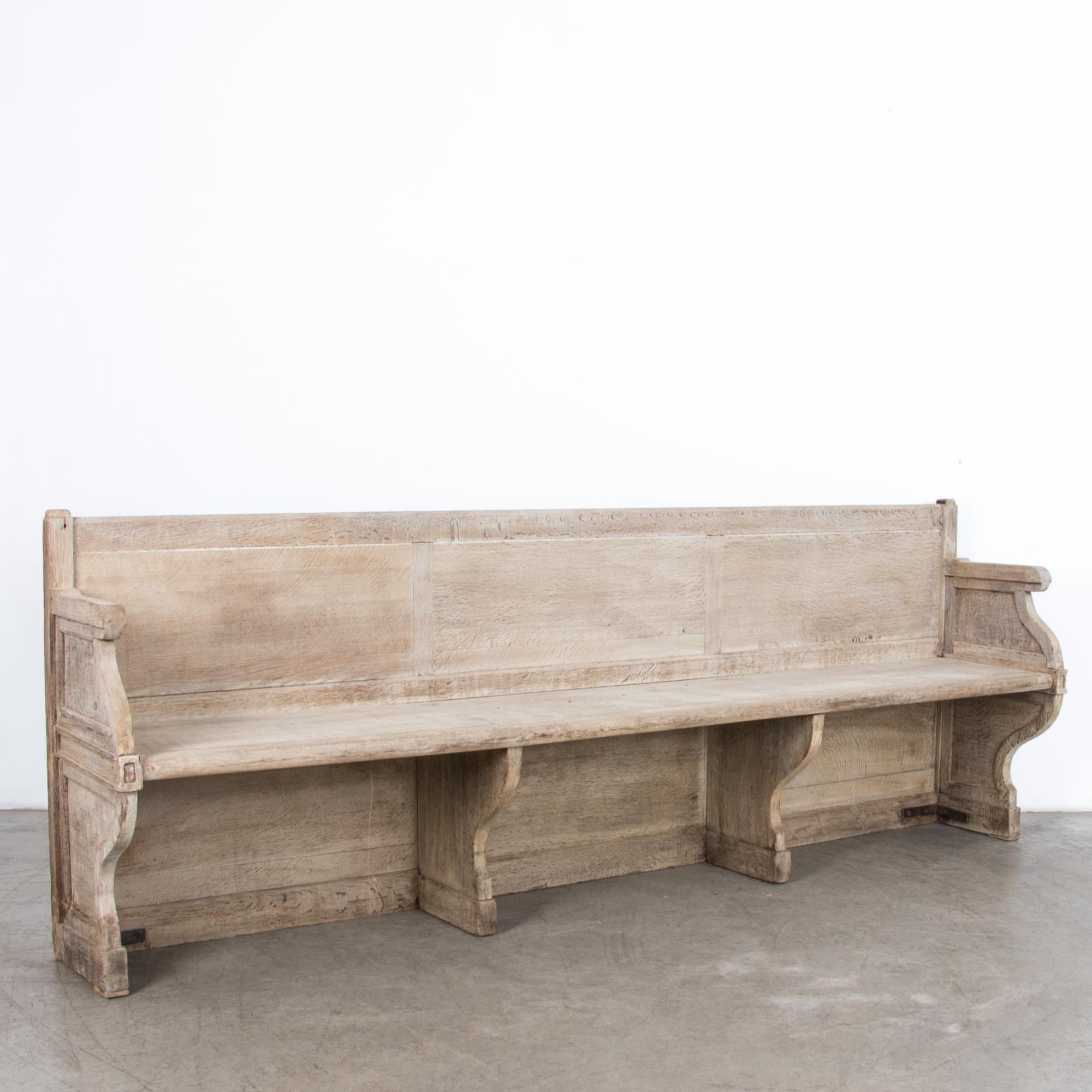 french antique bench